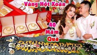 Đám Cưới Cà Mau RỂ SANG GIÀU DÂU RẤT XINH SÍNH LỄ LINH ĐÌNH VÀNG HỘT XOÀN Nhiều Không Đếm Xuể