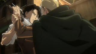 Levi VS Erwin HD - Attack on Titan OVA Shingeki no Kyojin