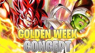 My concept for Golden Week 2024 The Otherworld DBZ Dokkan Battle