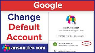 How to Change Your Default Google Account