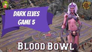 Can Trees dark elves recover from a rough start vs humans? Game 5 of the ladder run  Blood Bowl 3