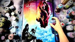 REMEMBER Who You Are - LION KING Spray Paint Art by Skech