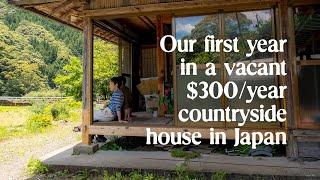 We moved into a vacant house in the Japanese countryside and only pay $300year for rent