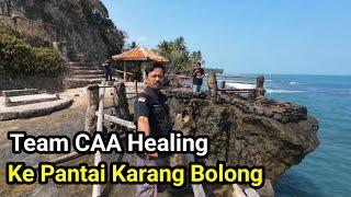 Team CAA Healing Ke Pantai Karang Bolong