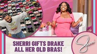 Drake Gets Showered with Bras   Sherri Shepherd