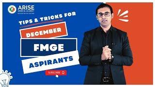 FMGE DECEMBER 2024 ASPIRANTS  THIS IS FOR YOU  MUST WATCH