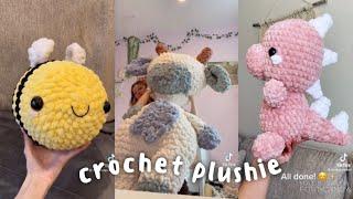 crochet a plushie with me  tiktok compilation
