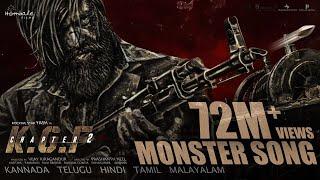 The Monster Song - KGF Chapter 2  Adithi Sagar  Ravi Basrur  Yash  Sanjay Dutt  Prashanth Neel
