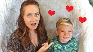 HIS FIRST GIRLFRIEND - All About Ollie 7 Years Old