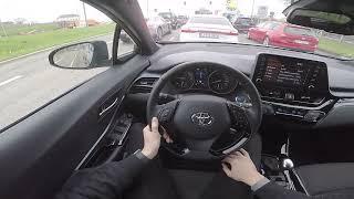 2021 Toyota C-HR Hybrid AT in POV City Drive and EV Mode Test