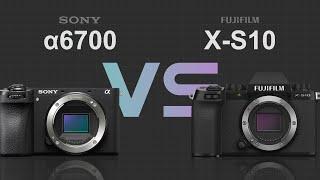 Sony alpha a6700 vs Fujifilm X-S10