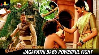 Jagapathi Babus Powerful Fight  Rudrangi  Mamta Mohandas  Latest Malayalam Dubbed Movie Scenes