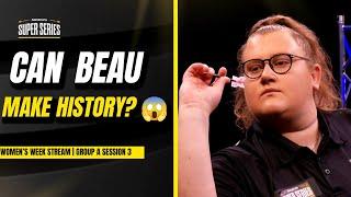 UNBEATEN BEAU GREAVES LOOKS TO MAKE HISTORY  MODUS Super Series   Womens Week  Group A Session 3