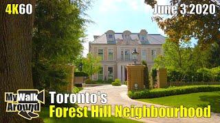 Torontos Forest Hill  neighbourhood & the crazy expensive houses with beautiful yards