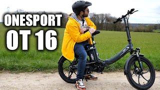 ONESPORT OT16 - LE FATBIKE ÉLECTRIQUE VTT TOUT TERRAIN PASSE PARTOUT  Vélo pliant