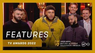 Big Zuu bigs up the whole Big Eats team in his acceptance speech  Virgin Media BAFTA TV Awards 2022