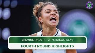 An epic rollercoaster  Jasmine Paolini vs Madison Keys  Highlights  Wimbledon 2024