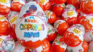 Yummy Kinder MAX ledibag Kinder Joy Chocolate Kinder Surprise Candy opening video ASMR Videos