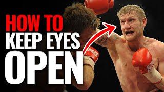 How to KEEP Your EYES Open in BOXING While Getting PUNCHED in the Face  Boxing Tips