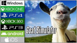 Goat Simulator 2014 iOS vs Android vs PS3 vs XBOX 360 vs PS4 PRO vs XBOX ONE vs PC