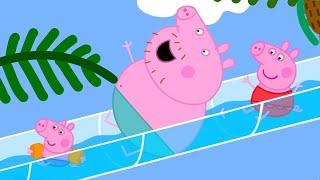 The LONGEST Water Slide EVER   Peppa Pig Official Full Episodes