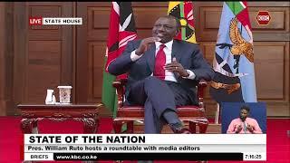 President Ruto Im certain that Gen Z did not burn Parliament City Hall and Chief Justice’s Office