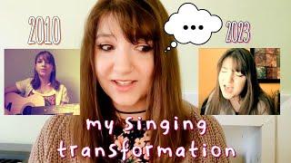 My 12-year Singing Transformation  Self-Taught Singing Voice Transformation