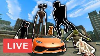 RUNNING FROM SCARY CREATURES gmod nextbot live