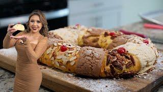 The SOFTEST EASIEST and Most Delicious ROSCA DE REYES  Three King Sweet Bread