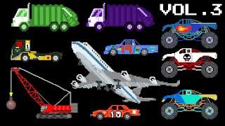 Vehicles Collection Volume 3 - Sports Colors Counting Song - The Kids Picture Show