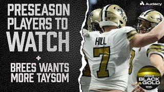 How Worried Should We Be for Saints OL? + Drew Brees wants more Taysom Hill  Inside Black & Gold