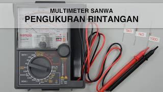 Pengukuran Rintangan -  Multimeter  Multitester  DIDIKTV