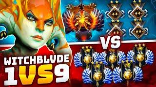 1vs9  ЭТО СИМУЛЯТОР СКРЫТОГО ПУЛА?? ft. witchblvde