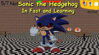 Sonic the Hedgehog In Fast and Learning Balids Basics Mod