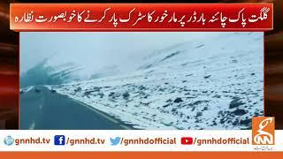 Markhors impressive view of crossing the road at Pak China border  GNN  28 October 2019