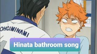 Haikyuu Hinata bathroom-song german