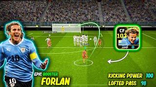 2010 World Cup Epic Booster 103 Diego Forlan is A Beast - 100 Kicking Power 