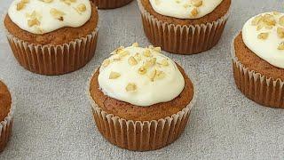 Carrot Cake Cupcakes Recipe  How To Make Carrot Cupcakes