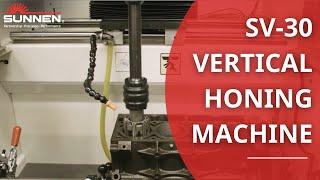 SV-30 Vertical Honing Machine - Engine Block Application  Sunnen Products Company