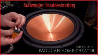 Subwoofer Troubleshooting - Diagnose your sub issues at home