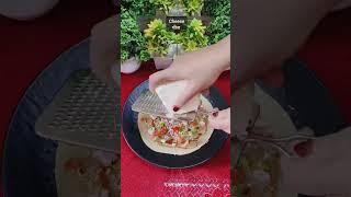 pizza paratha recipe-quick breakfast recipe-पिज्जा पराठा-lunch box recipe. #shorts #shortsviral