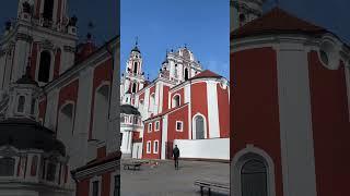 Vilnius church - St. Catherine #shorts