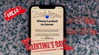Valentines Special  iPhone Remove iCloud Activation Lock iOS 17.3  New Plist Free Service 
