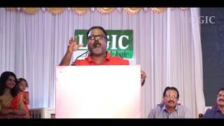 Shaiju Damodaran Sir Speech  - LOGIC School of Management 13th Annual Day & Winners Day