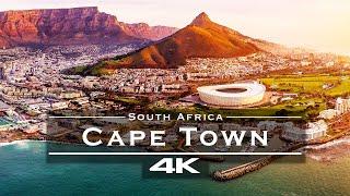 Cape Town South Africa  - by drone 4K