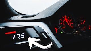 THE COOLEST BMW INTERIOR MOD  P3 Vent Gauge