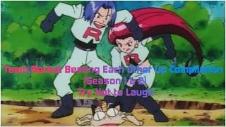 Team Rocket Beat Each Other Up Compilation Season 1 & 2 Try Not to Laugh