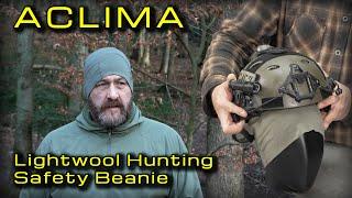 Never get cold ears again - the ACLIMA LIGHTWOOL HUNTING SAFETY BEANIE