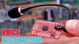 Voice Recognition Module - 254 Voice Commands + UART