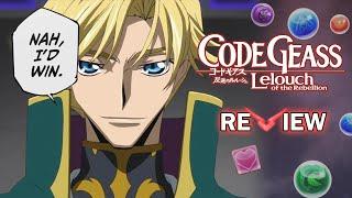 Code Geass Collab REM Review  Puzzle and Dragons